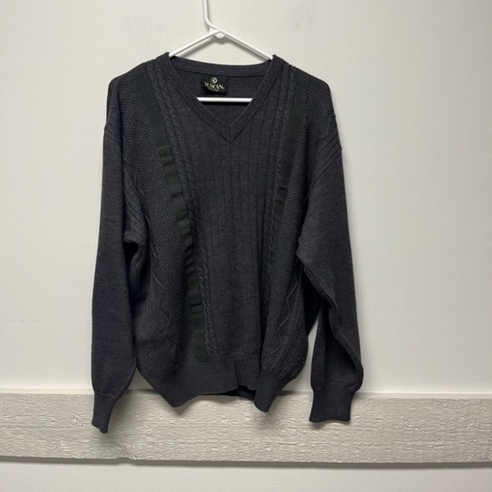 Tuscan Made in Italy Sweater L Merino Wool Blend